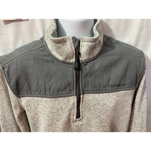 Field & Stream Men’s Jacket Quarter Zip Gray Sz XLT - Picture 16 of 16